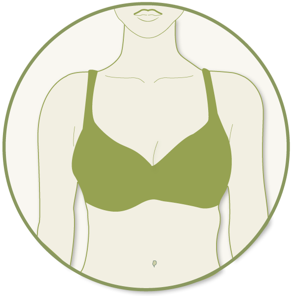 Brust Brust-OP Illustration